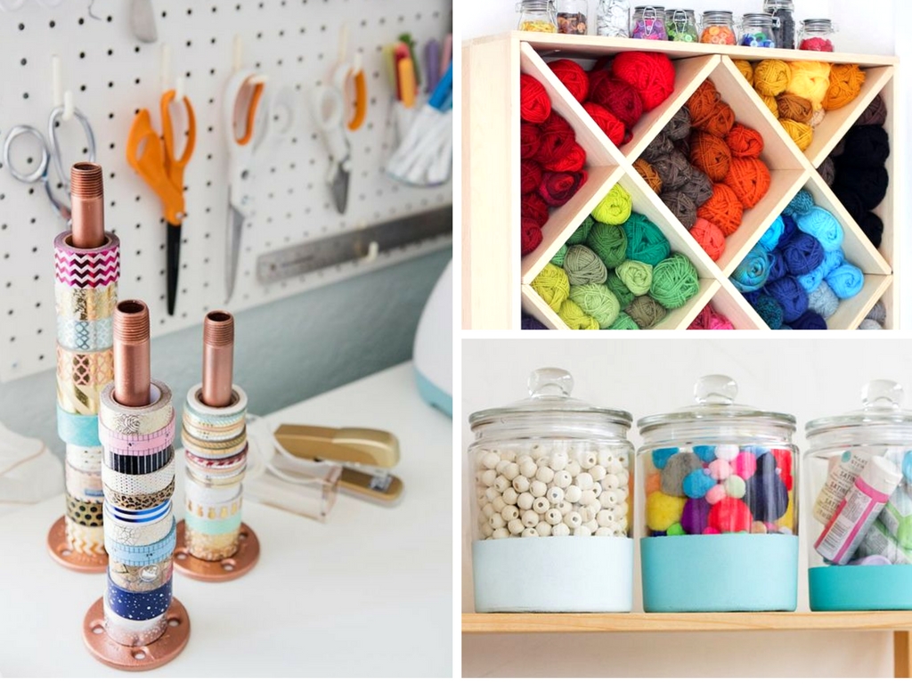 19 Craft Room Organization Hacks You Need to See - She Tried What